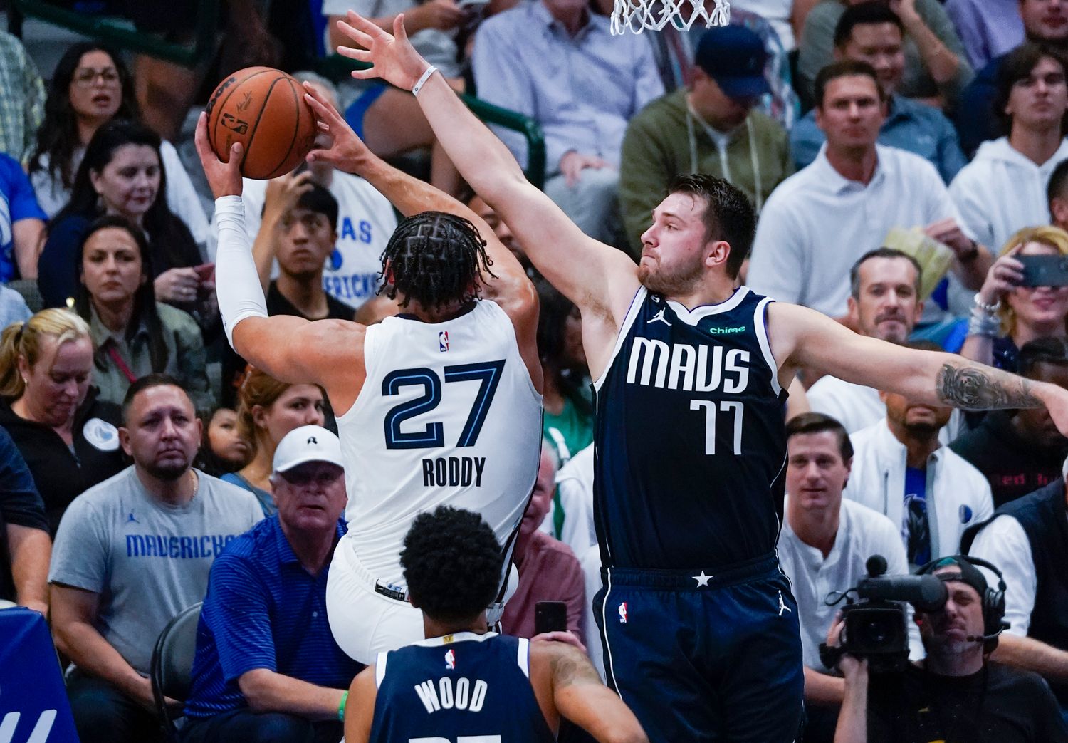 Luka Doncic block